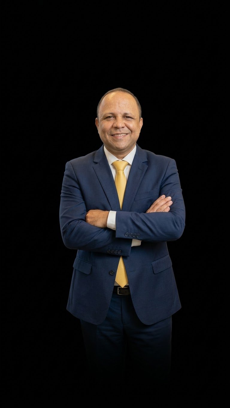 Leônidas Mineroca, corretor de imóveis